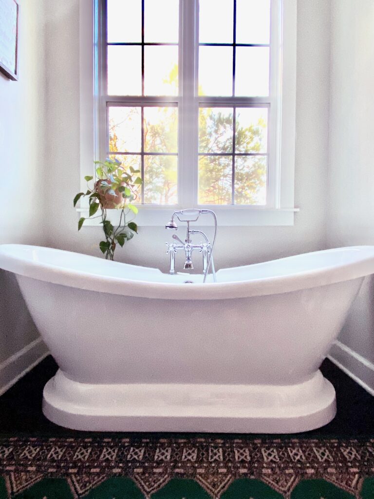 double slipper foot tub