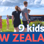 big family travel to New Zealand