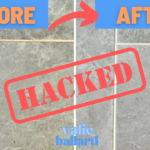 my very best hack to turn dirty grout white again