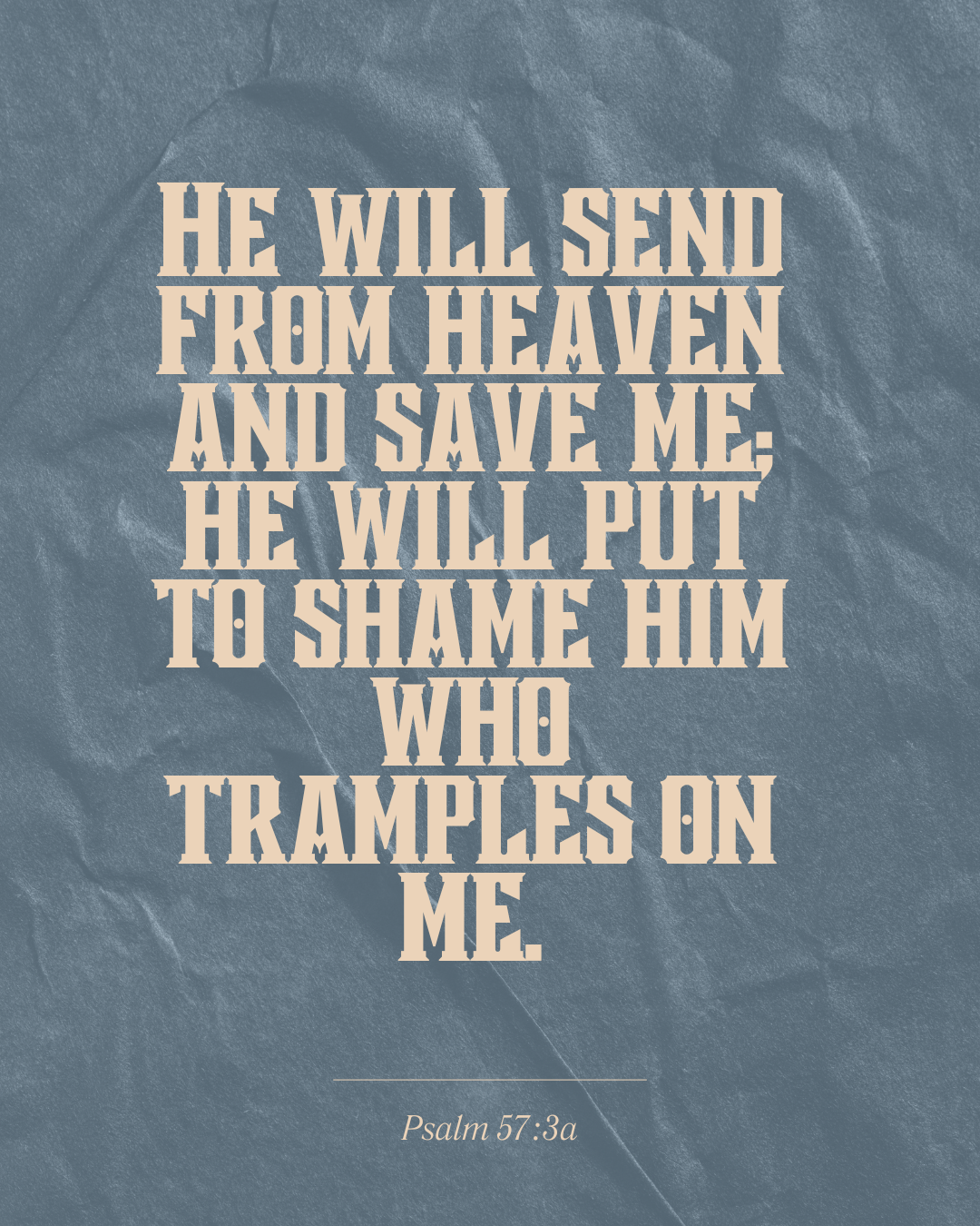 Sunday hope: God will save me from my fears